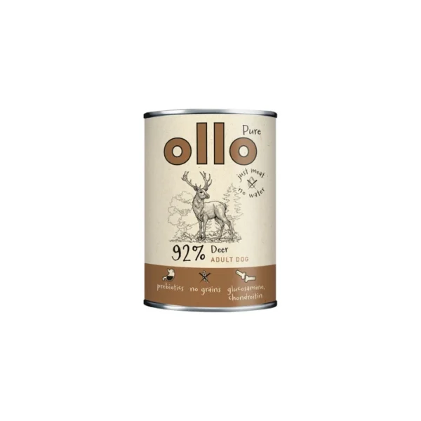 Ollo Pure Jeleń 400g - karma monobiałkowa