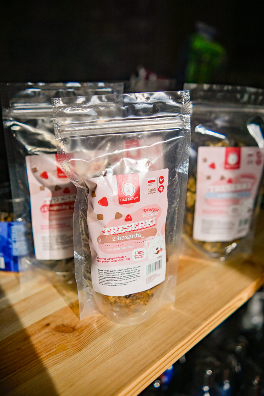 HAU NOW Treserki z bazanta 150g