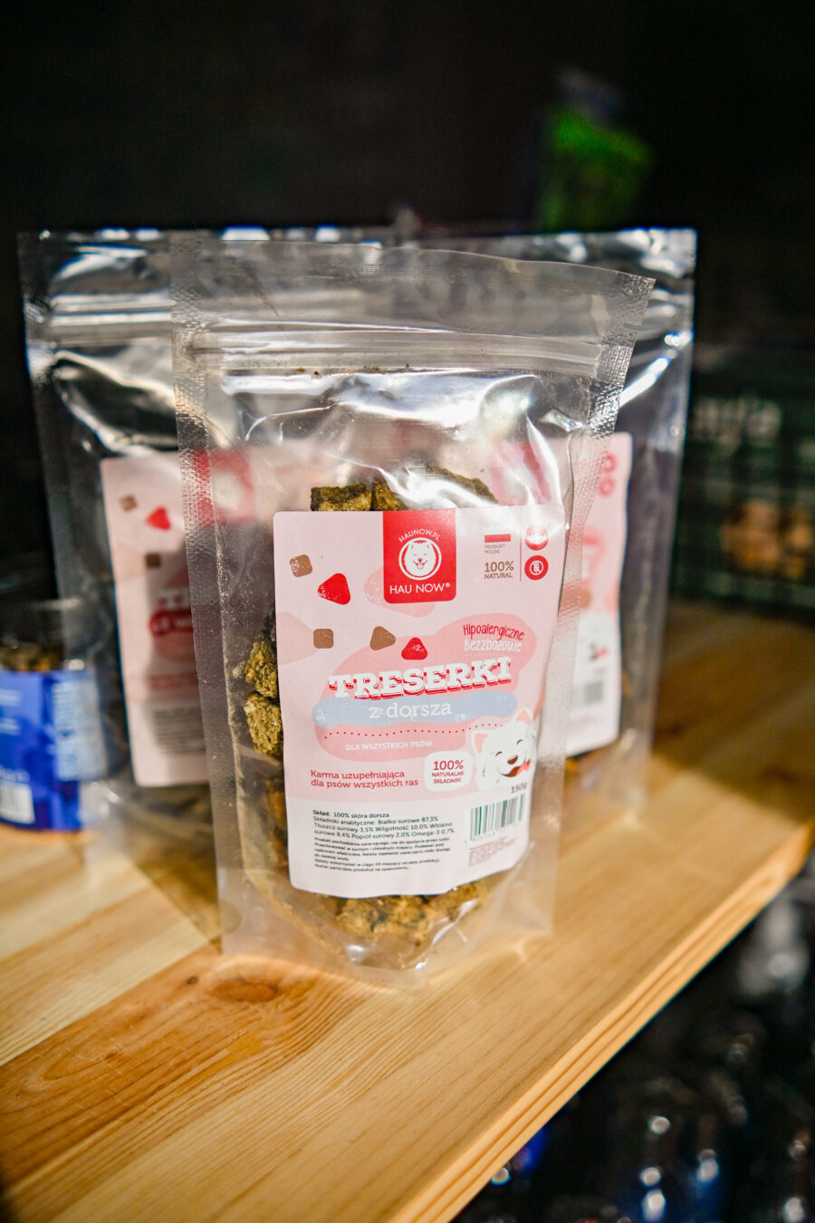 HAU NOW Treserki z dorsza 150g