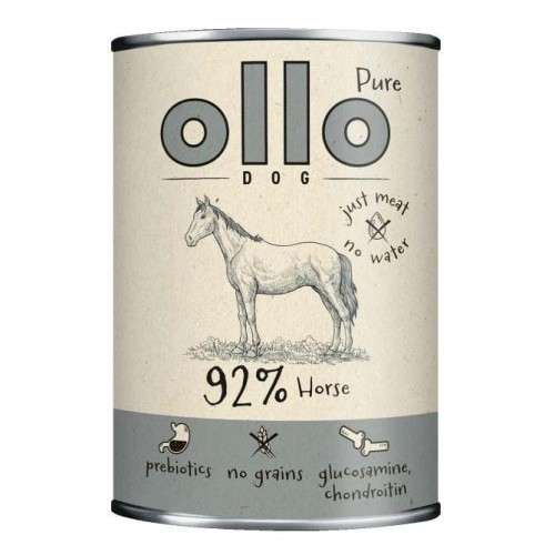 Ollo Pure Koń 400g - karma monobiałkowa