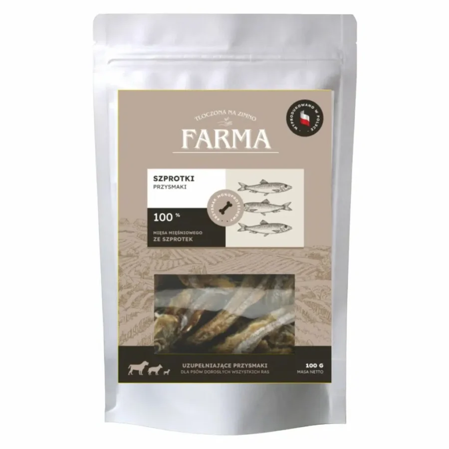 Farma - Przysmak Szprotki 100g