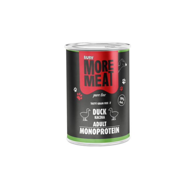 BUBAlicious More Meat mono Pure 400g kaczka