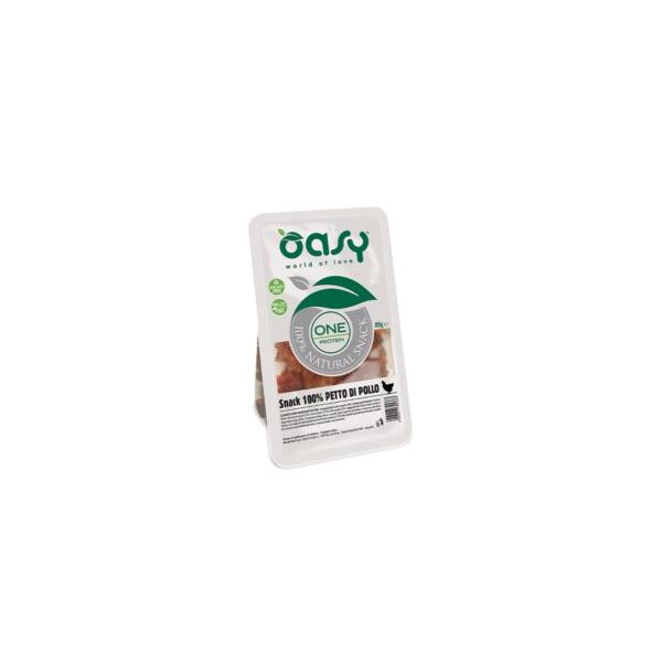 OASY SNACK ONE PROTEIN - 100% PIERŚ KURCZAKA 80G