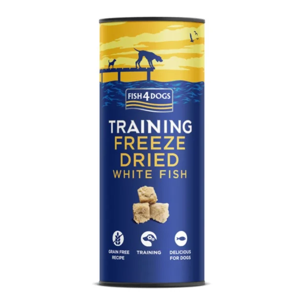 Fish4Dogs Freeze Dried Treats – liofilizowane przysmaki z białych ryb 25g