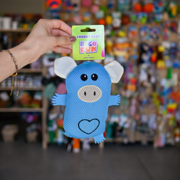 RECOFUN Chubby Blue - piszcząca maskotka