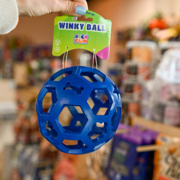 RECOFUN Winky Ball L blue ażurowa