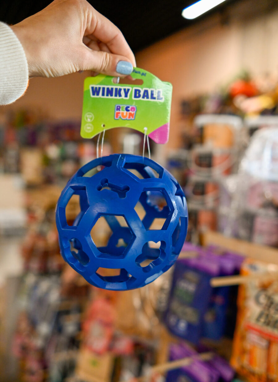 RECOFUN Winky Ball L blue ażurowa