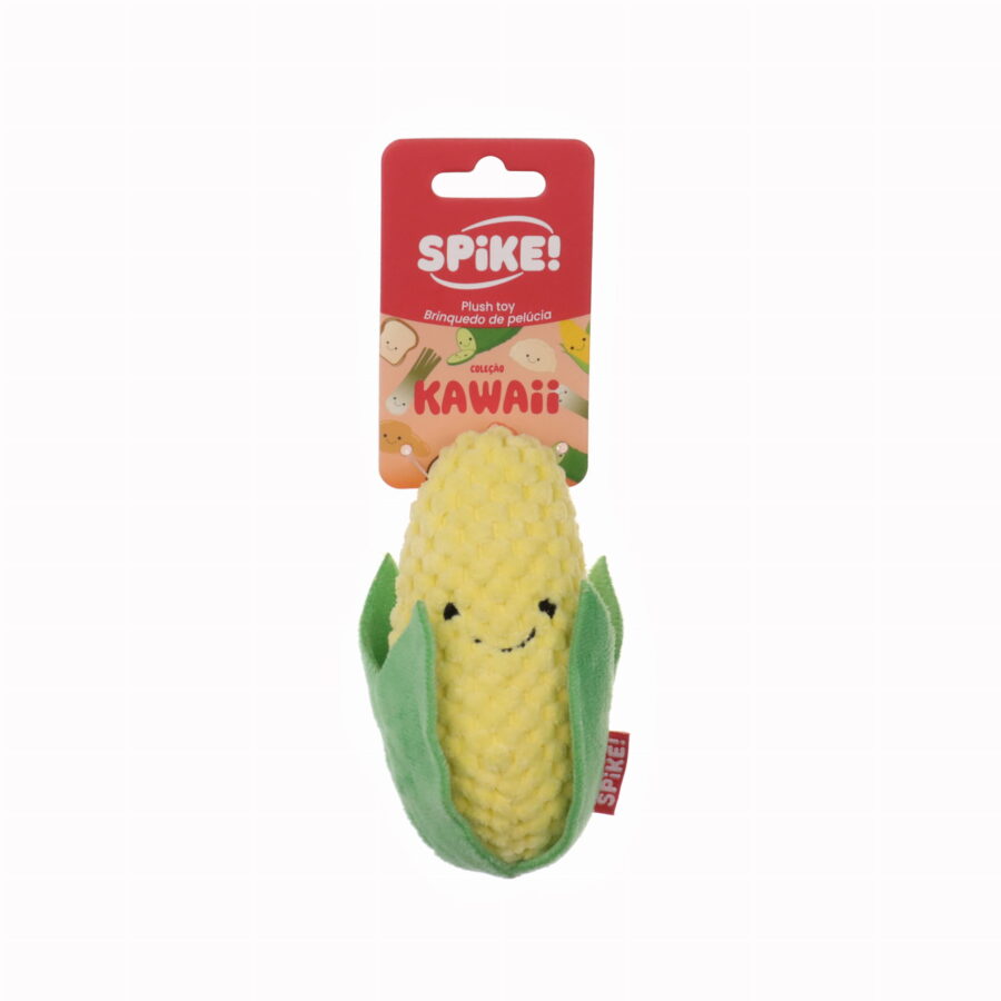 Spike Kawaii Plush Corn Kukurydza - pluszowa zabawka dla psa