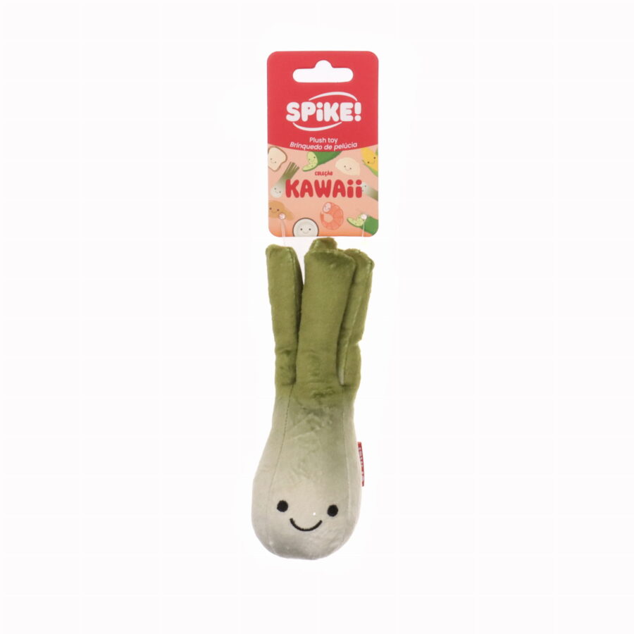 Spike Kawaii Plush Leek Por - pluszowa zabawka dla psa