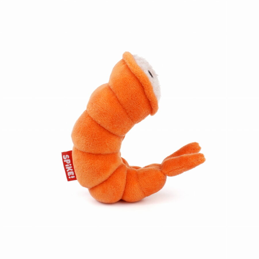 Spike Kawaii Plush Shrimp Krewetka - zabawka dla psa