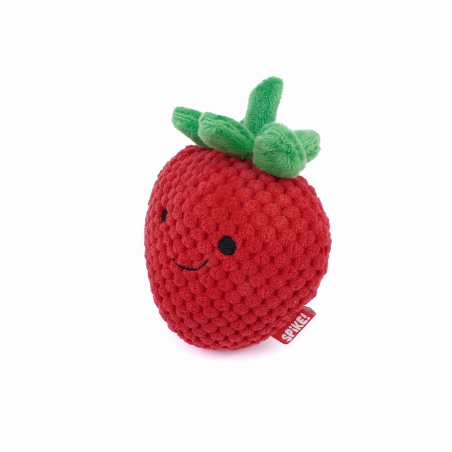 Spike Kawaii Plush StrawberryTruskawka - zabawka dla psa