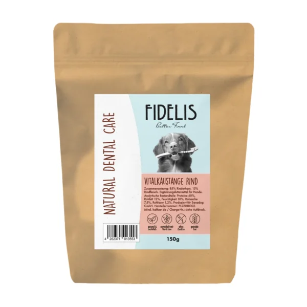 FIDELIS Vital Chewing Sticks pałeczki do żucia wołowina 150 g