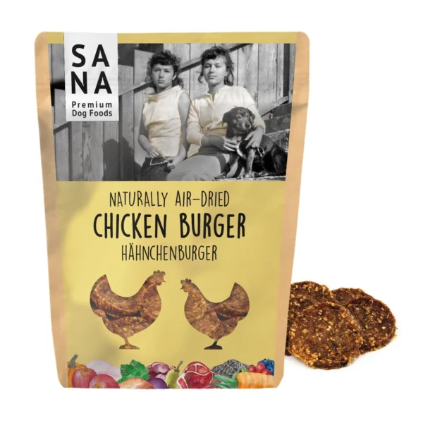 SANADOG Burgery z kurczaka 100g