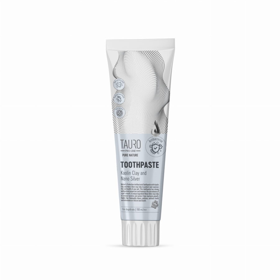 Tauro Pro Line Pure Nature Pasta do zębów z kaolinem i nanocząsteczkami srebra 100ml