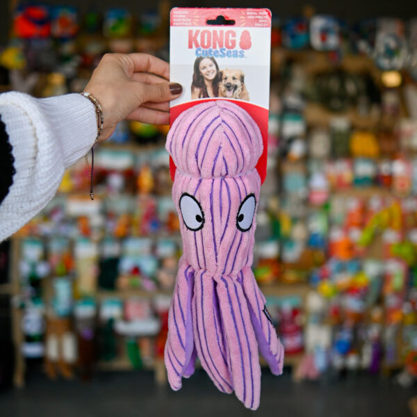 KONG® CUTESEAS OCTOPUS ZABAWKA DLA PSA - ośmiornica 31 cm
