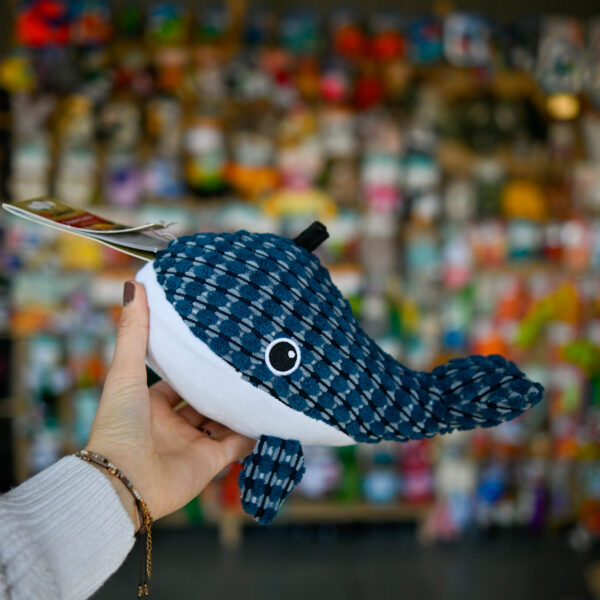 FLAMINGO CEANO WIELORYB 26,8cm - piszczącą i szeleszcząca zabawka