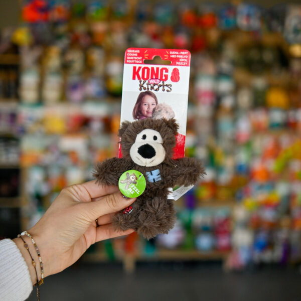 KONG® WILD KNOTS BEARS ZABAWKA DLA PSA wypełniona sznurem