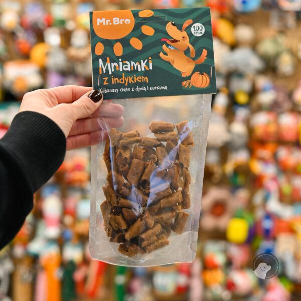 Mr. Bro Mniamki Przysmaki dla psa z Indyka 80g- Air Dried
