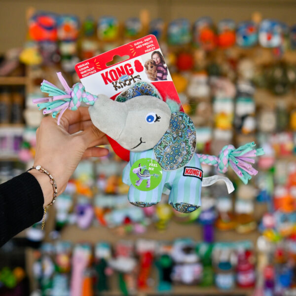 KONG® KNOTS CARNIVAL SŁOŃ ZABAWKA DLA PSA
