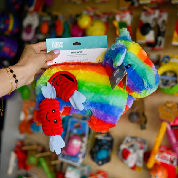Zippy Paws Burrow – Pinata tęczowa lama ZP905