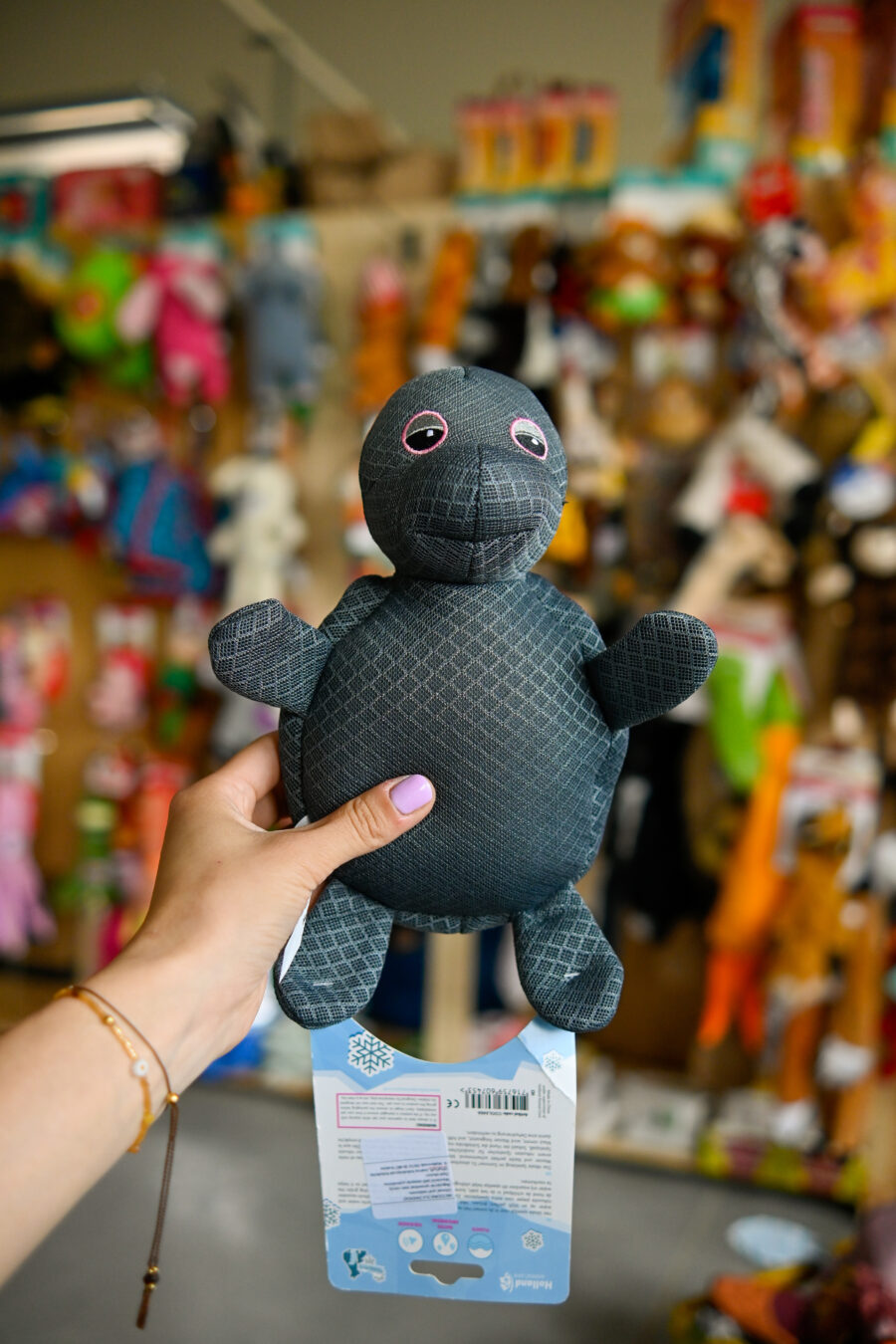 CoolPets Turtle's Up (Flamingo) ŻÓŁW zabawka do wody dla psa - obrazek 4