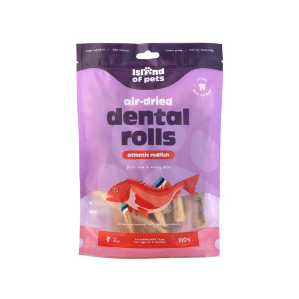 DENTAL ROLLS REDFISH - rolki z okonia morskiego 100g