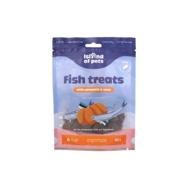 FISH TREATS - rybne przysmaki z dynią i owsem 200g