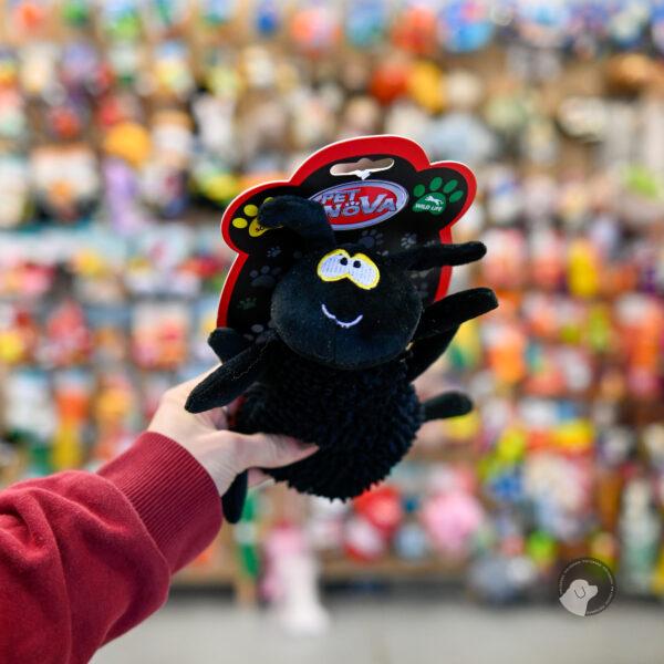 PET NOVA PLUSZ PAJĄK CZARNY