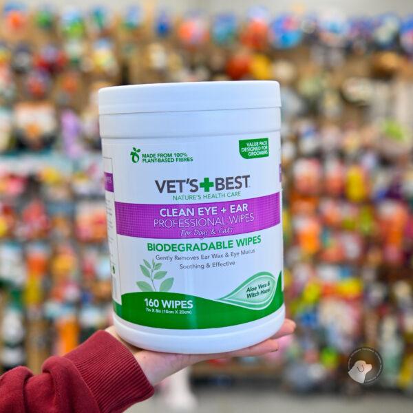 VET'S BEST CHUSTECZKI DO OCZU I USZU 160SZT