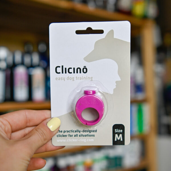 CLICINO clicker ring Raspberry - malinowy kliker na palec S-XL