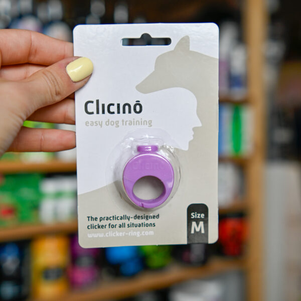 CLICINO clicker ring Lilac - liliowy kliker na palec S-XL