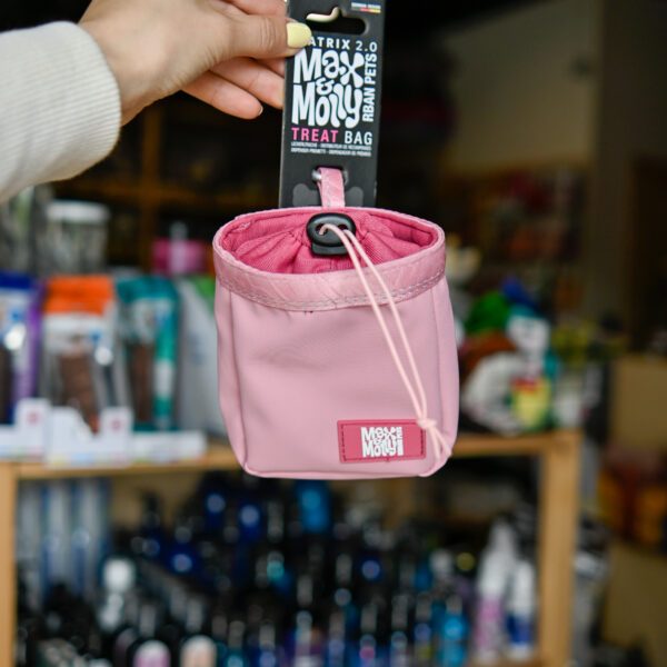 Max&Molly Treat Bag Matrix 2.0 - saszetka na smaczki, trenerki dla psa - Różowy