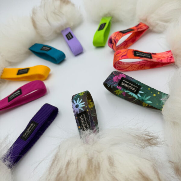 mini szarpaki furry Friends kieszonkowe z owczym futrem