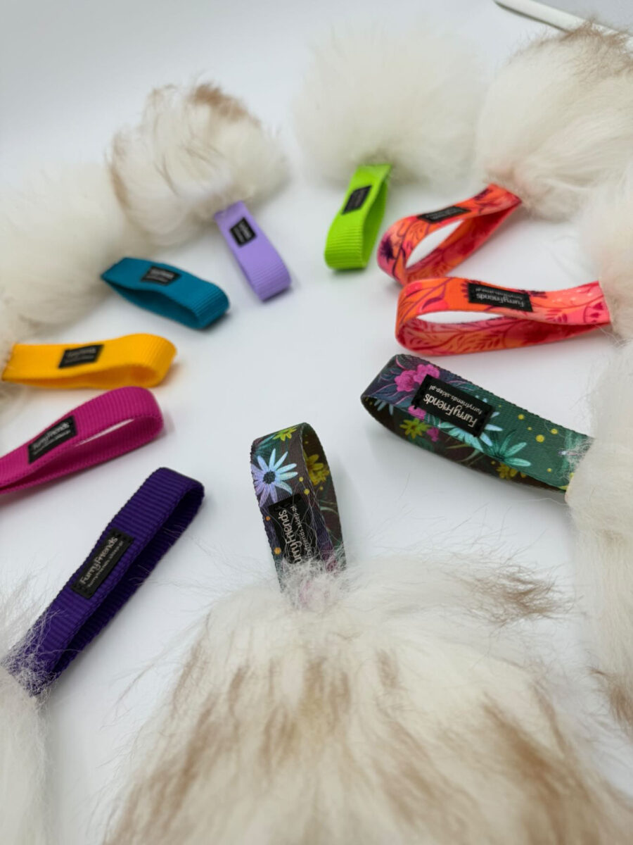mini szarpaki furry Friends kieszonkowe z owczym futrem