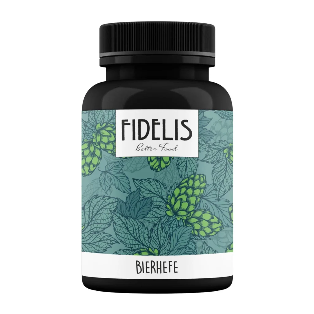 FIDELIS Bierhefe drożdże browarnicze 200 g