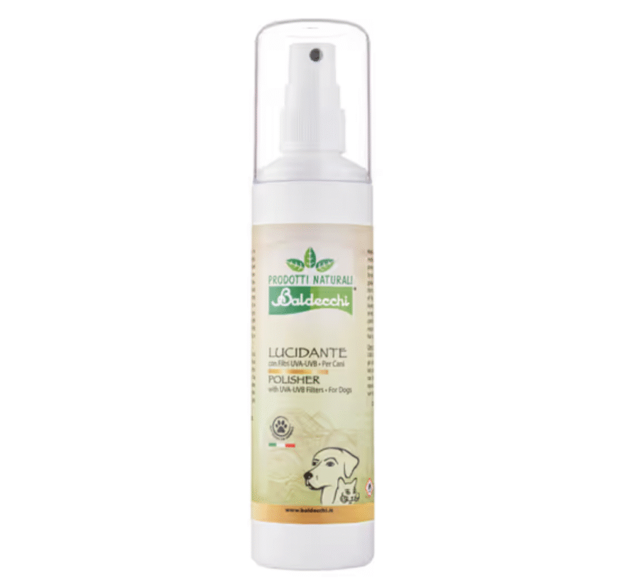 Baldecchi Polisher with UVA/UVB Filters - nabłyszczająca odżywka do sierści z filtrami UV - 125ml