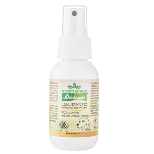 Baldecchi Polisher with UVA/UVB Filters - nabłyszczająca odżywka do sierści z filtrami UV - 50ml
