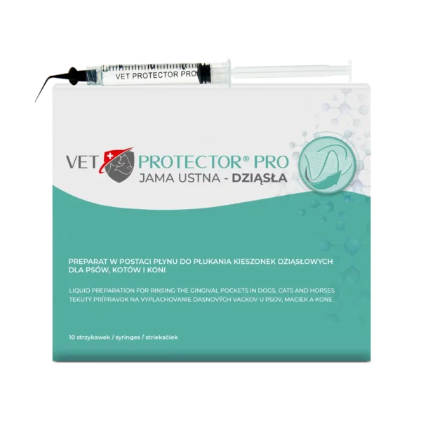 VET PROTECTOR PRO jama ustna dziąsła 15 ml - płyn dla psa i kota