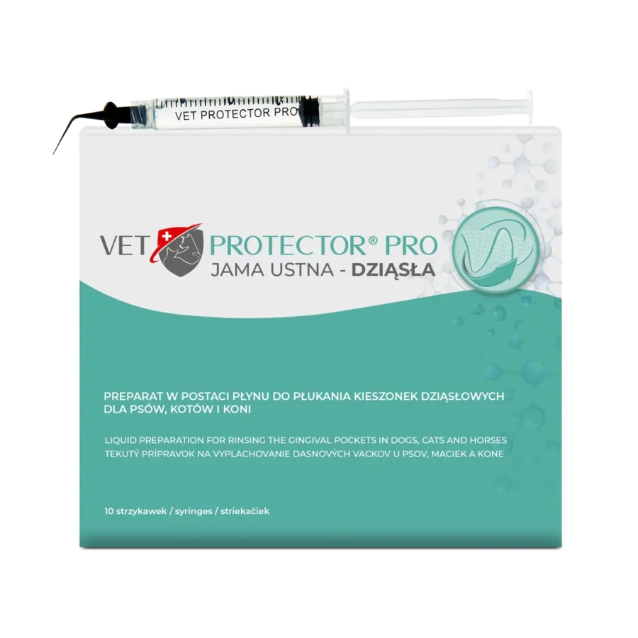 VET PROTECTOR PRO jama ustna dziąsła 15 ml - płyn dla psa i kota