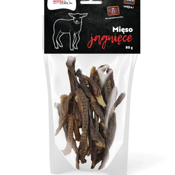 SYTA MICHA Suszone mięso jagnięce 80 g