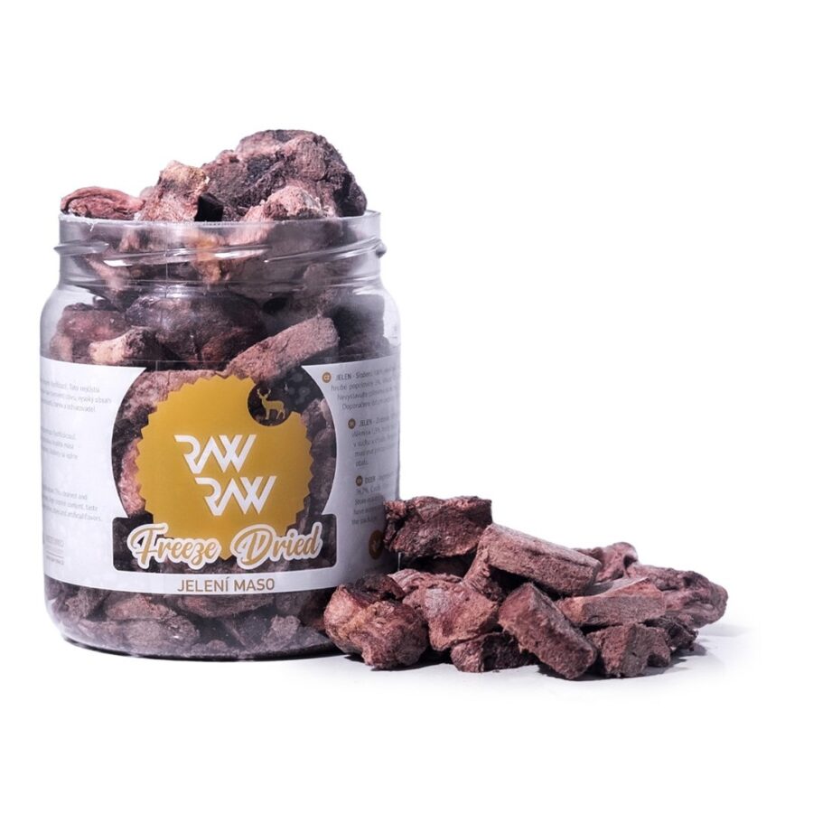 RAW RAW Liofilizowana mięso jelenia 80 g