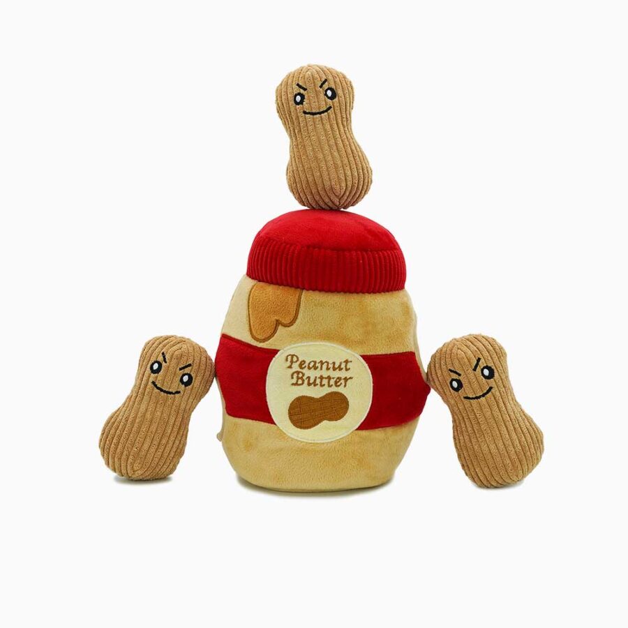 Hugsmart Hugsmart Food Party – Peanut Jar norka węchowa masło orzechowe
