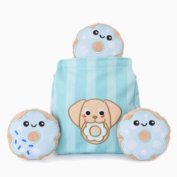 Hugsmart Winter Bites Donuts - szeleszcząca węchowa torba z pączkami