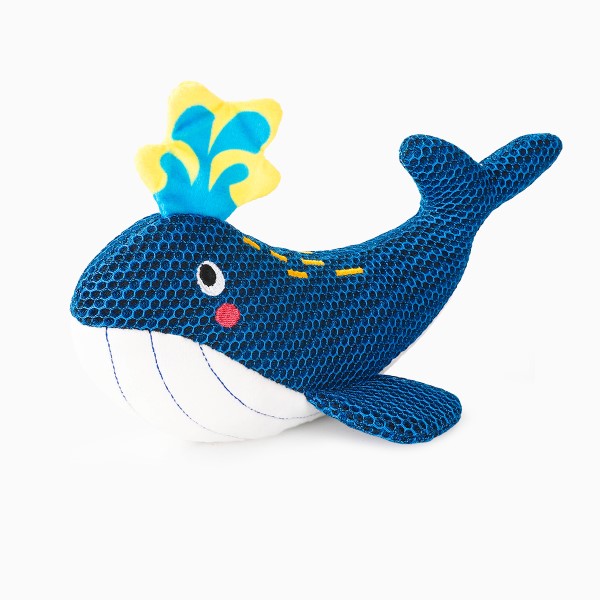 Hugsmart Ocean Pals - Wieloryb piszczący z siatki warstwowej