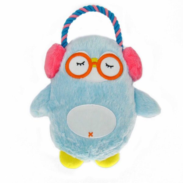 Hugsmart Melody Bros – Penguin pingwin z liną do przeciągania