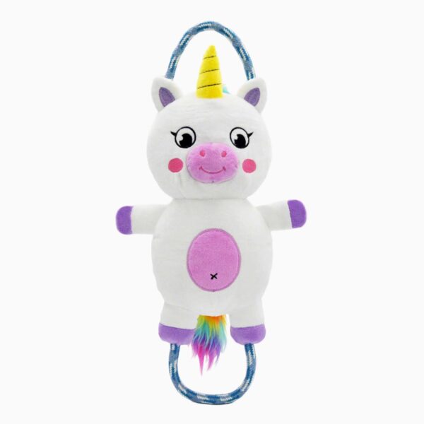 Hugsmart Fairytale Story – Unicorn jednorożec szarpak z linami