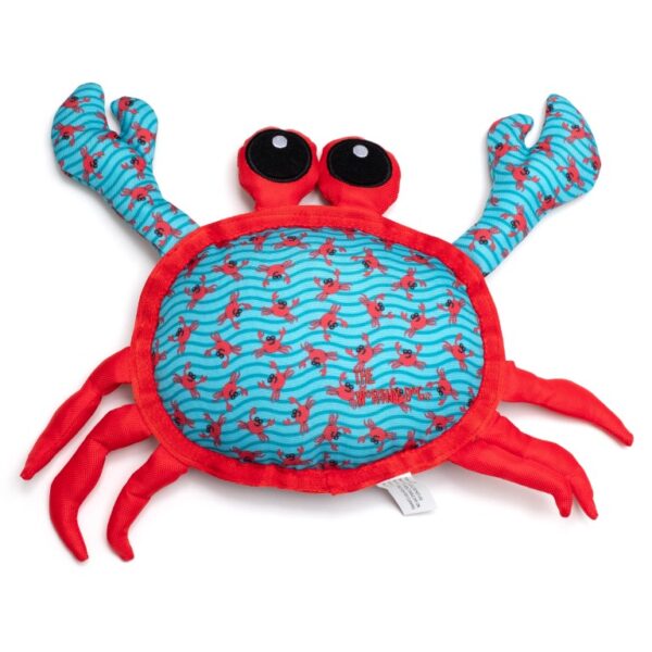 The Worthy Dog – Crab Toy mały crab z podwójnym szwem
