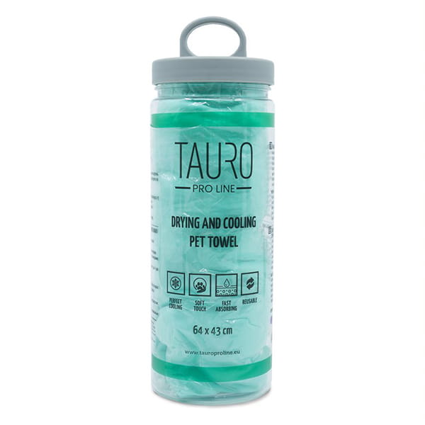 Tauro Pro Line ręcznik chłodzący 64x43cm zielony