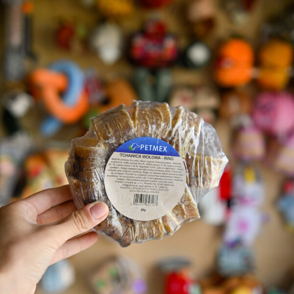 PETMEX Tchawica wołowa ring 1 szt