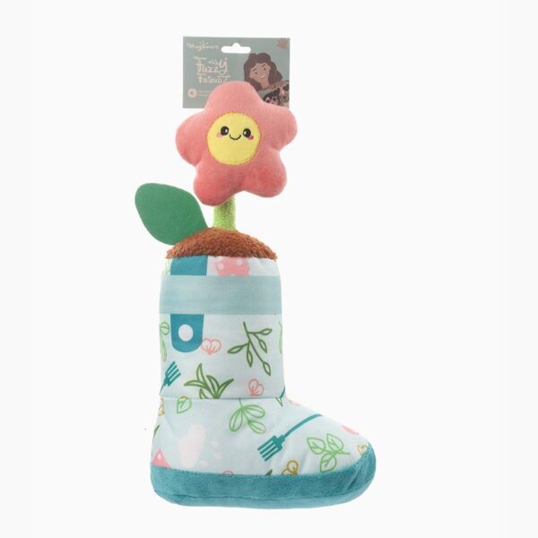 Hugsmart Puppy Garden – Rain Boot pluszowy kalosz z kwiatkiem